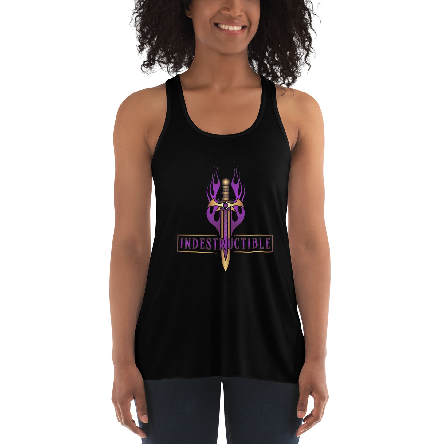 INDESTRUCTIBLE Women's Racerback Tank Top