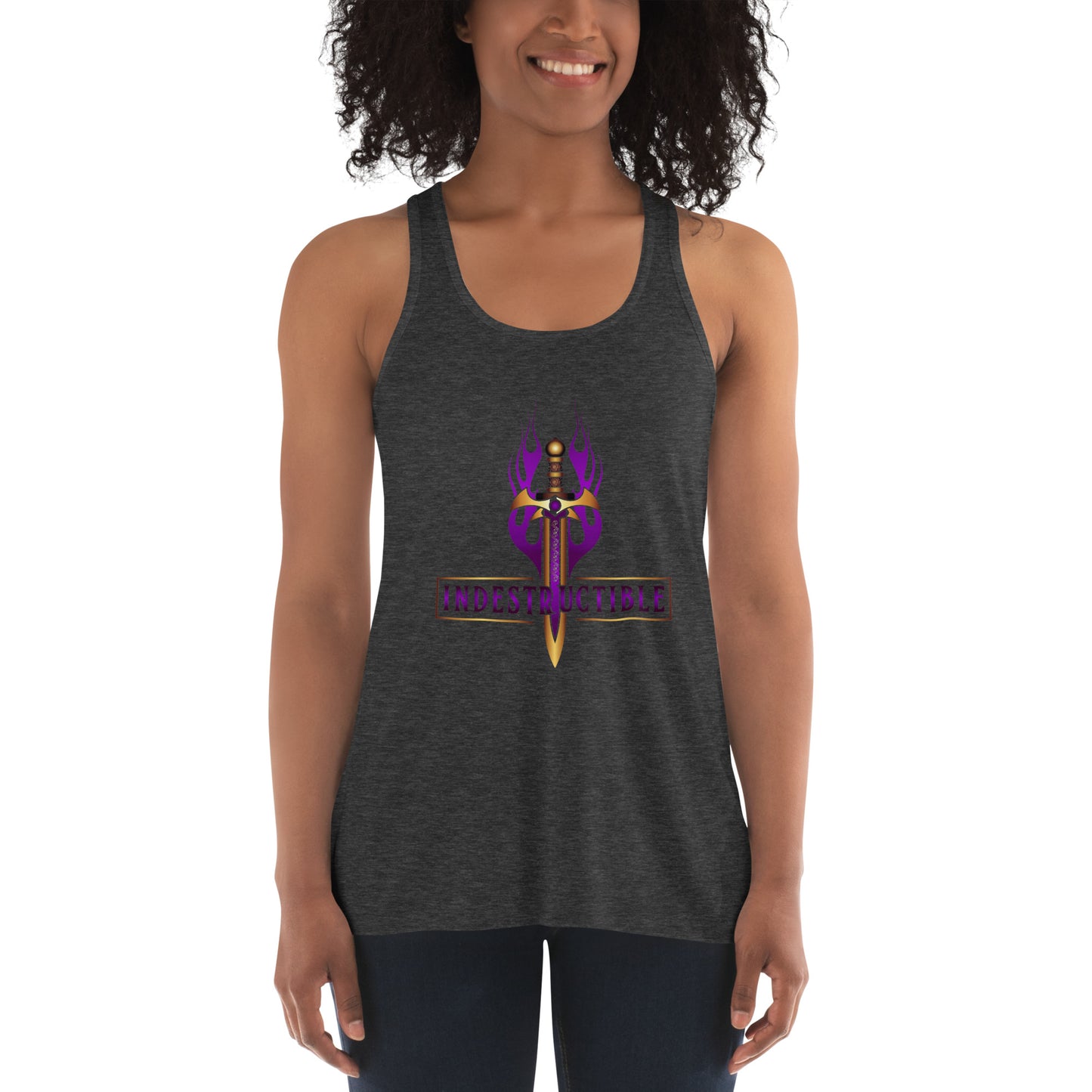 INDESTRUCTIBLE Women's Racerback Tank Top