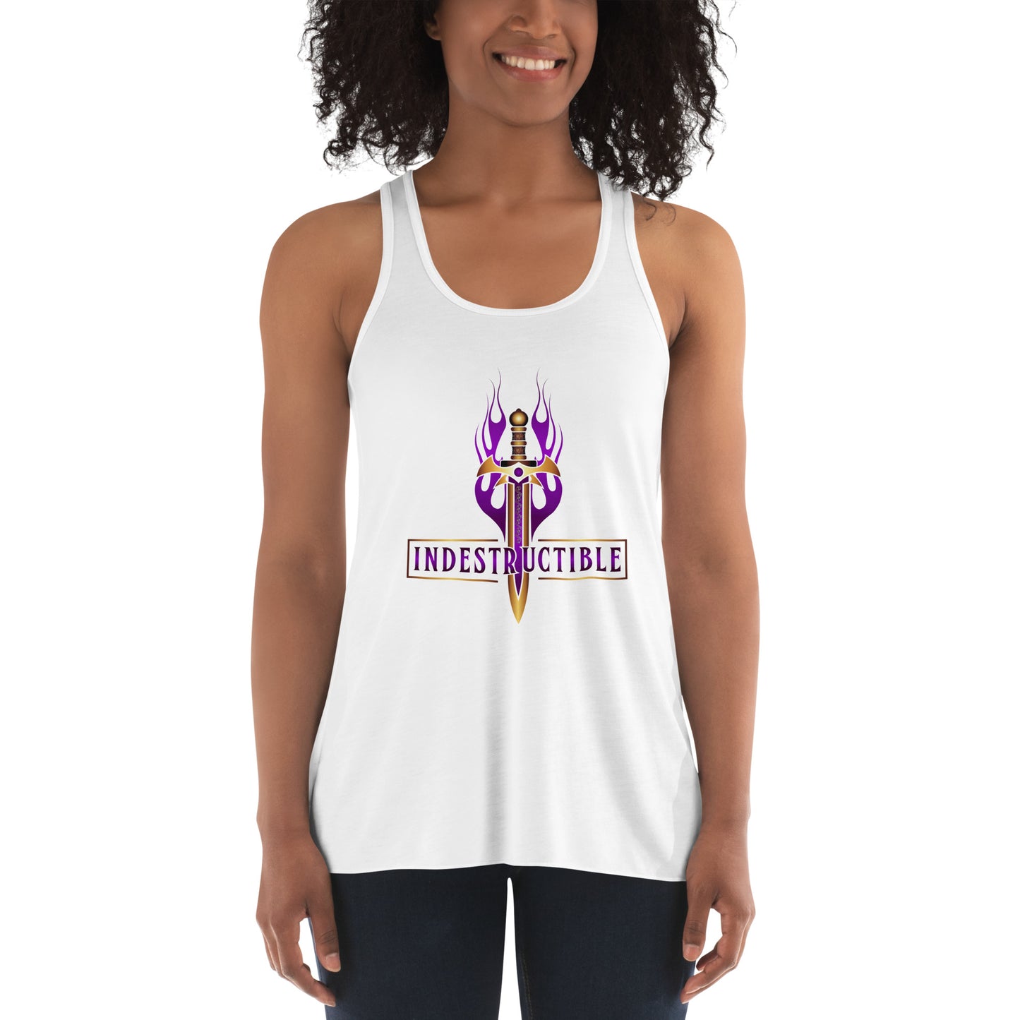 INDESTRUCTIBLE Women's Racerback Tank Top